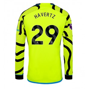 Maillot de foot Arsenal Kai Havertz #29 Extérieur 2023-24 Manche Longue